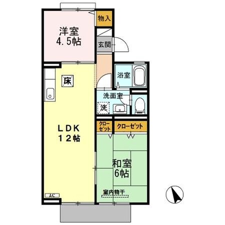 和歌山駅 バス13分  南小雑賀下車：停歩17分 1階の物件間取画像